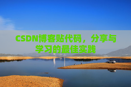 CSDN博客贴代码，分享与学习的最佳实践